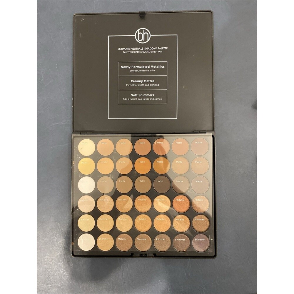 Bh Cosmetics Studio Pro Ultimate Neutrals Eye Shadow Palette-Never Used